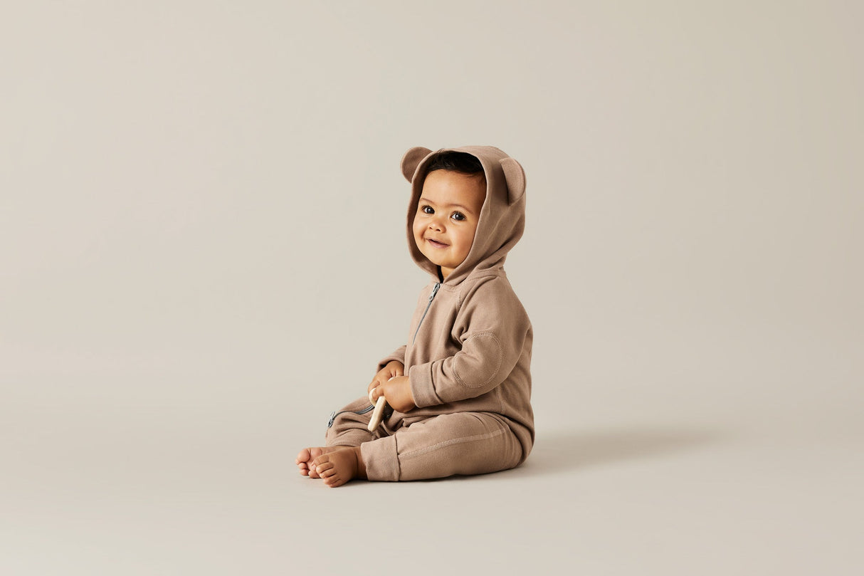 Ginger Bear Winter Zipsuit