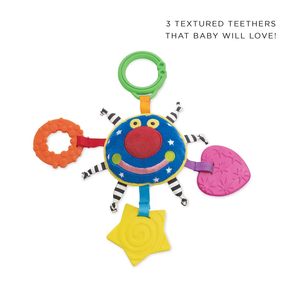 Whoozit Orbit Teether - HoneyBug 