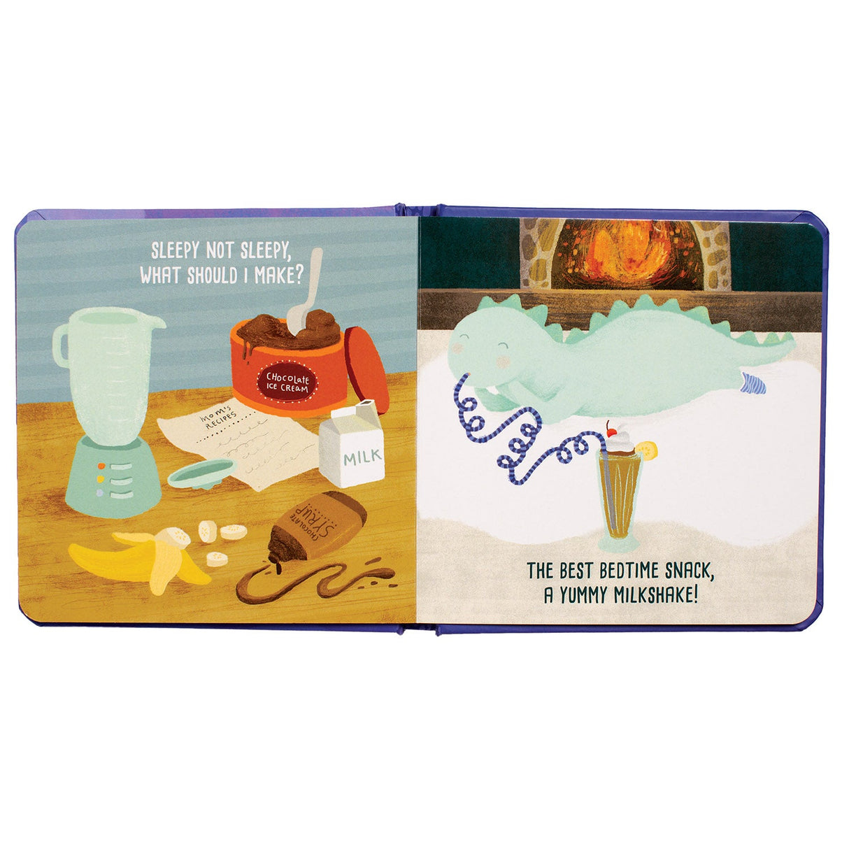 Sleepy Not Sleepy - A Tiny Dino's Bedtime Adventure Board Book by Manhattan Toy - HoneyBug 