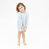 Simple Dress And Bloomer - Blue Meadow Floral