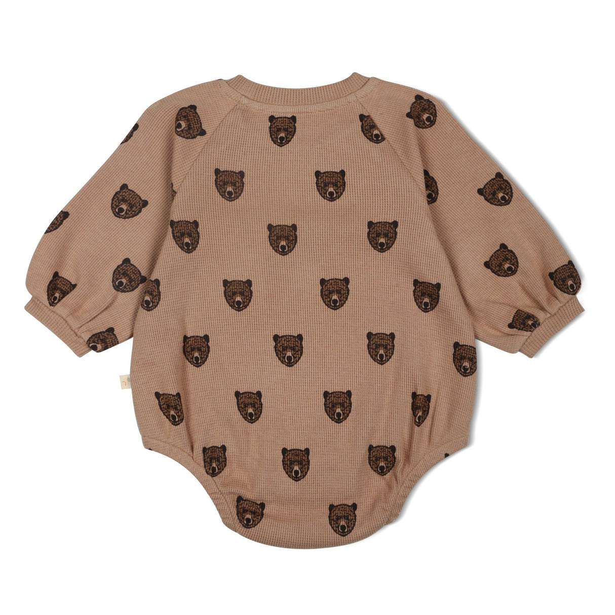 Organic Bubble Romper - Wild Bear