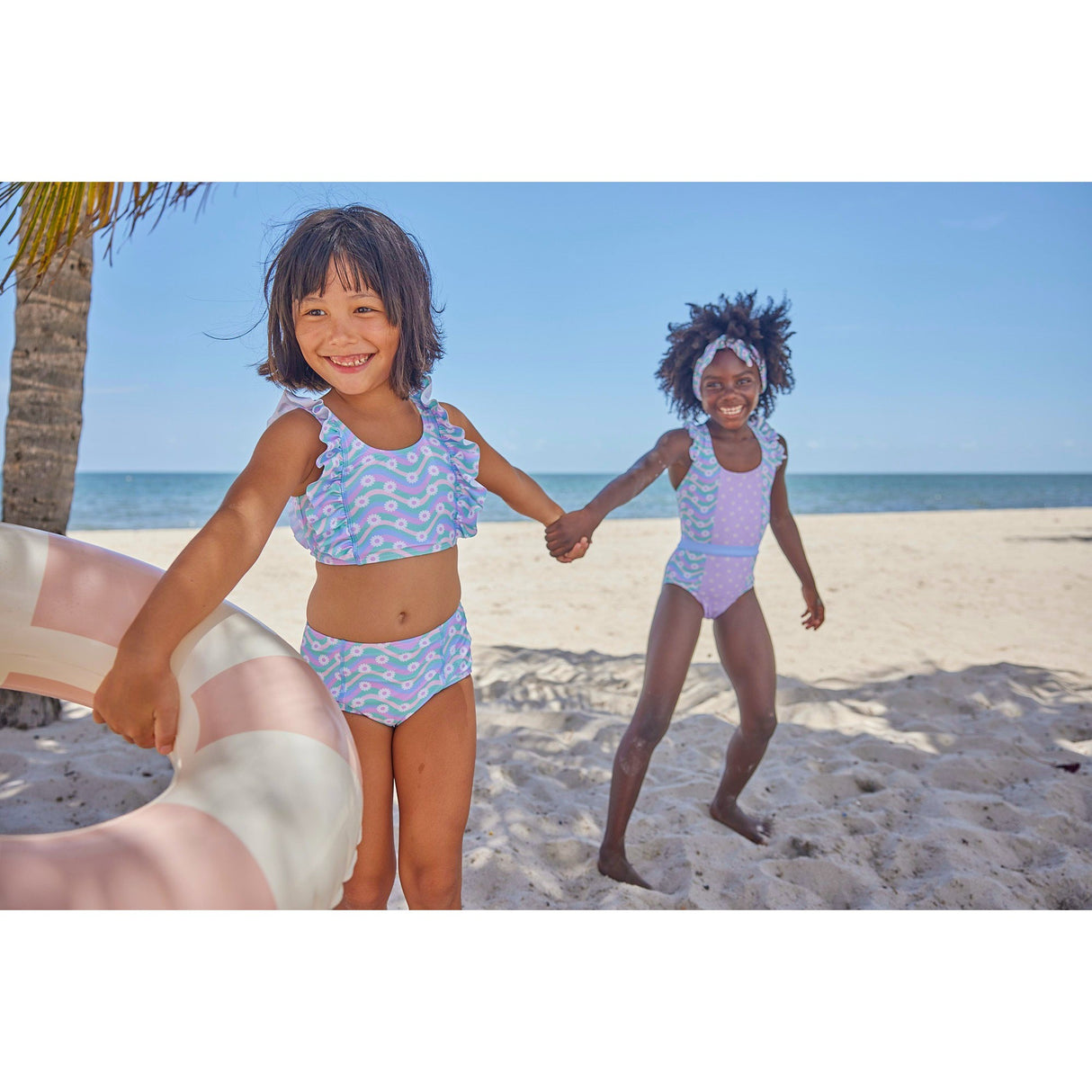 Sunny Times Two Piece Swimsuit - HoneyBug 