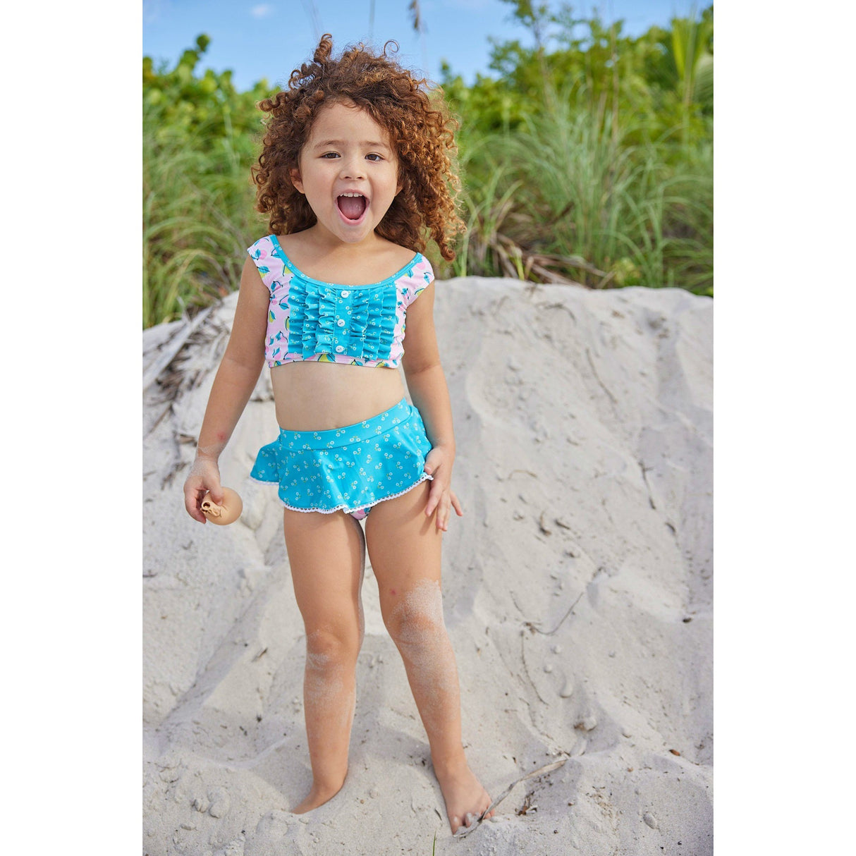 Bahama Breeze Two Piece Swimsuit - HoneyBug 