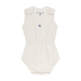 Cotton - Embroidered Heart and Star Collection-Romper - HoneyBug 