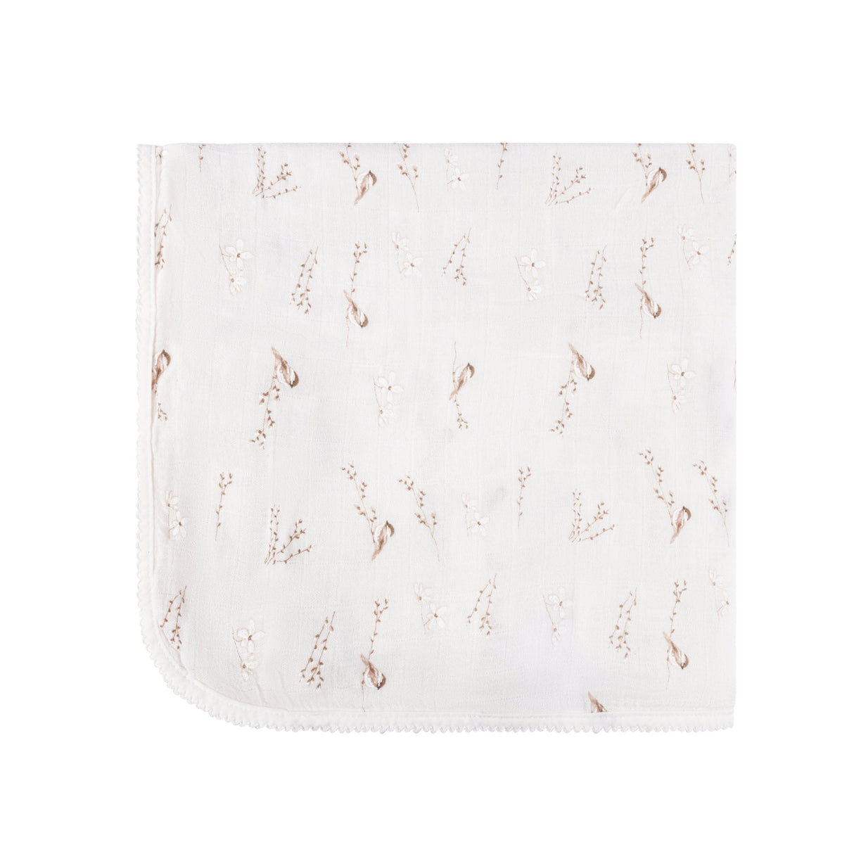 Bamboo Muslin Swaddle - Vintage Birds Collection