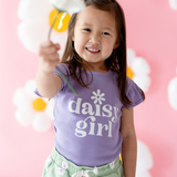 Daisy Girl Puff Sleeve - HoneyBug 