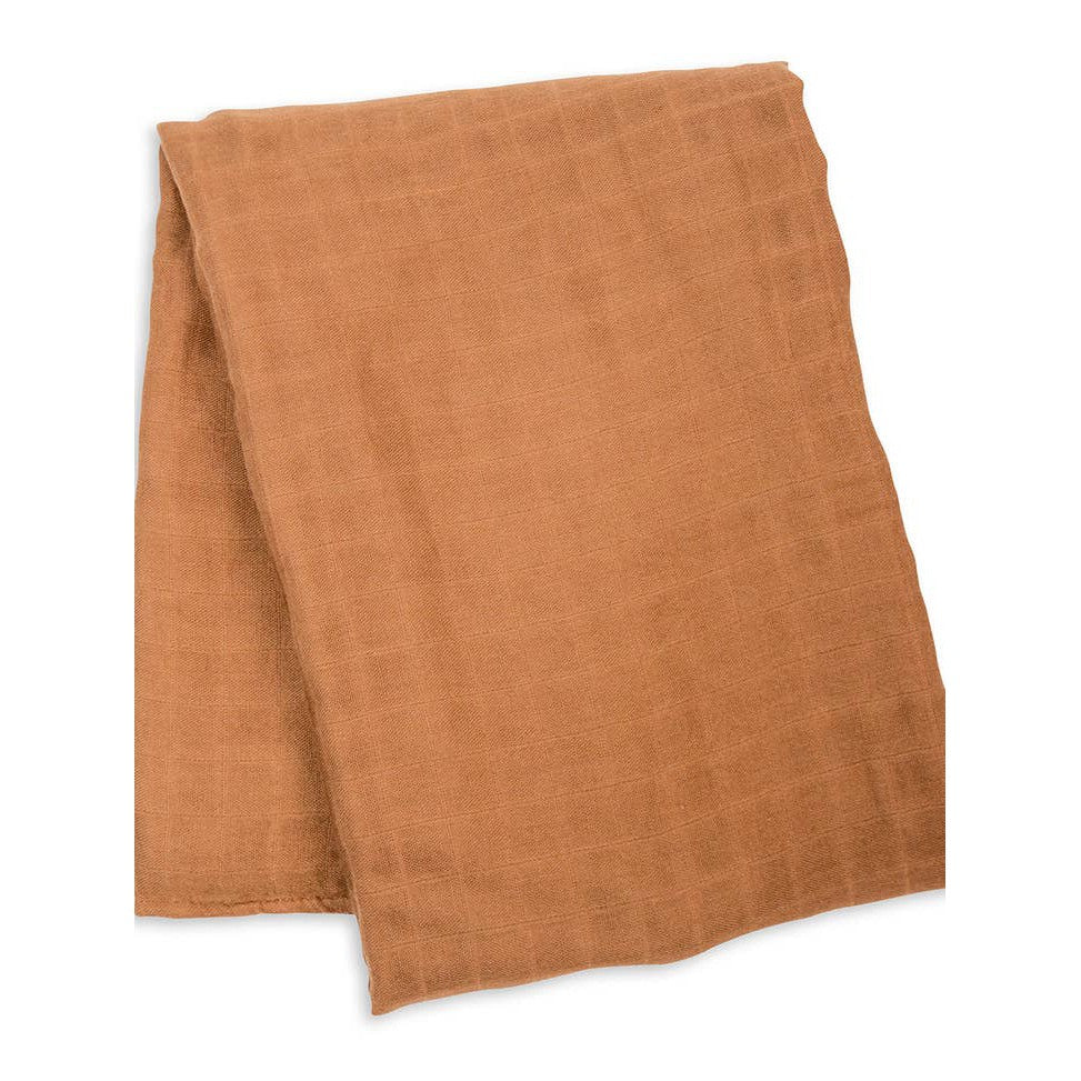 Deluxe Bamboo Swaddle - Tan - HoneyBug 