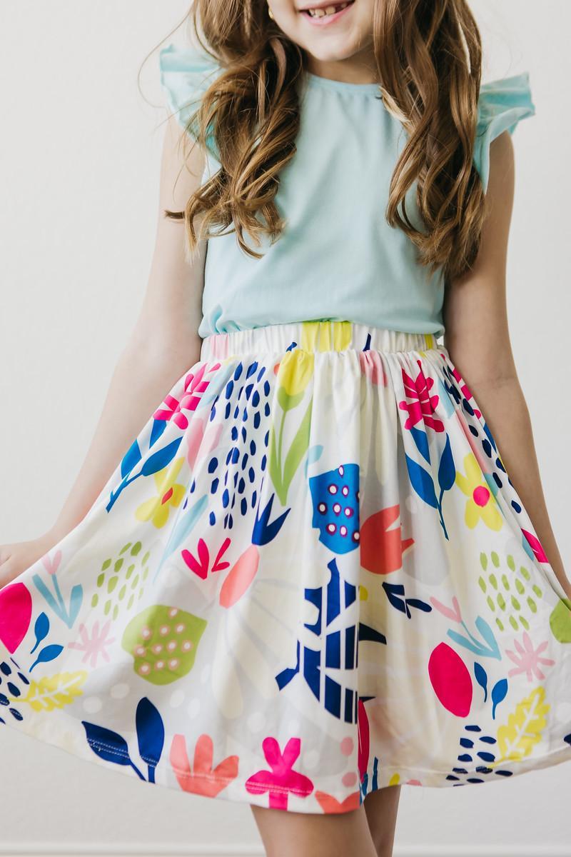 SALE Flower Market Twirl Skirt