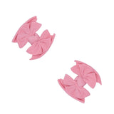 Baby Shab Clips: Zinnia/Pink Dot 2-pack - HoneyBug 