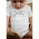 Cotton - Pocket Full of Flowers Collection Top + Bloomer - HoneyBug 