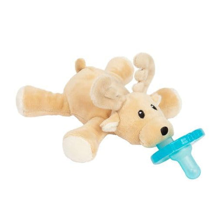 Light Brown Reindeer Pacifier - HoneyBug 