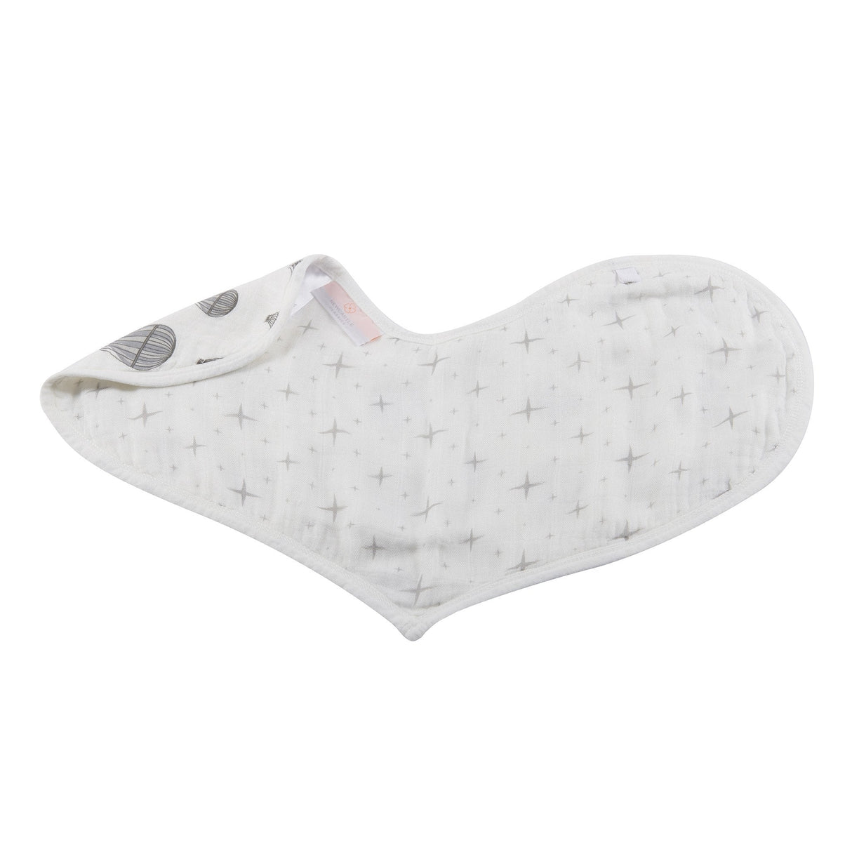 Traveler Bamboo Heart Bibs 2PK