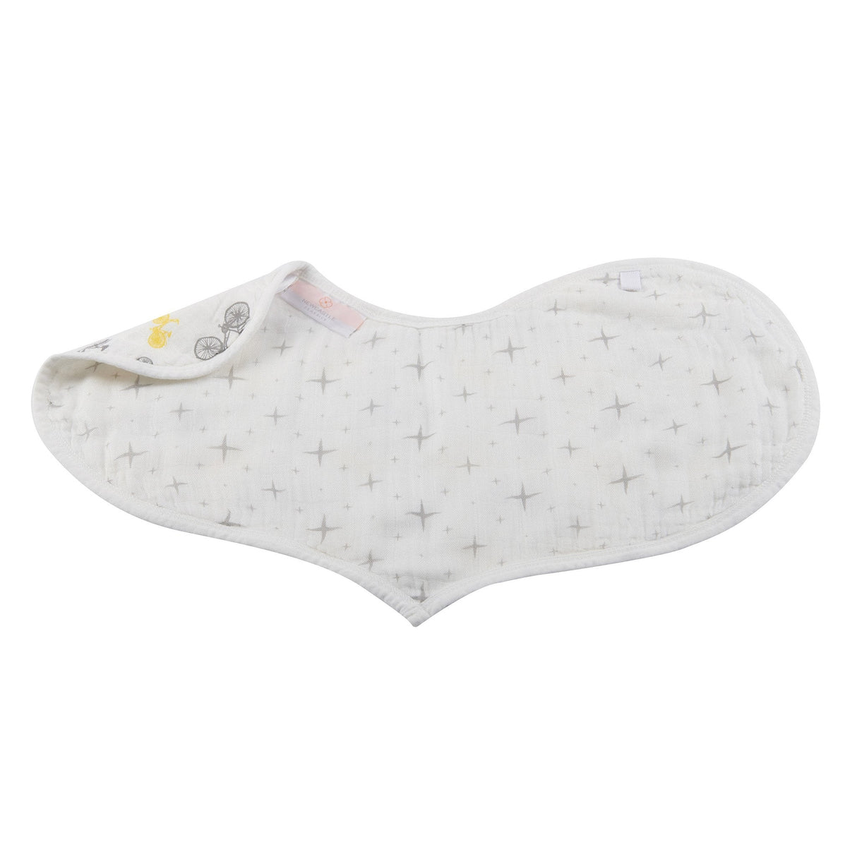 Traveler Bamboo Heart Bibs 2PK