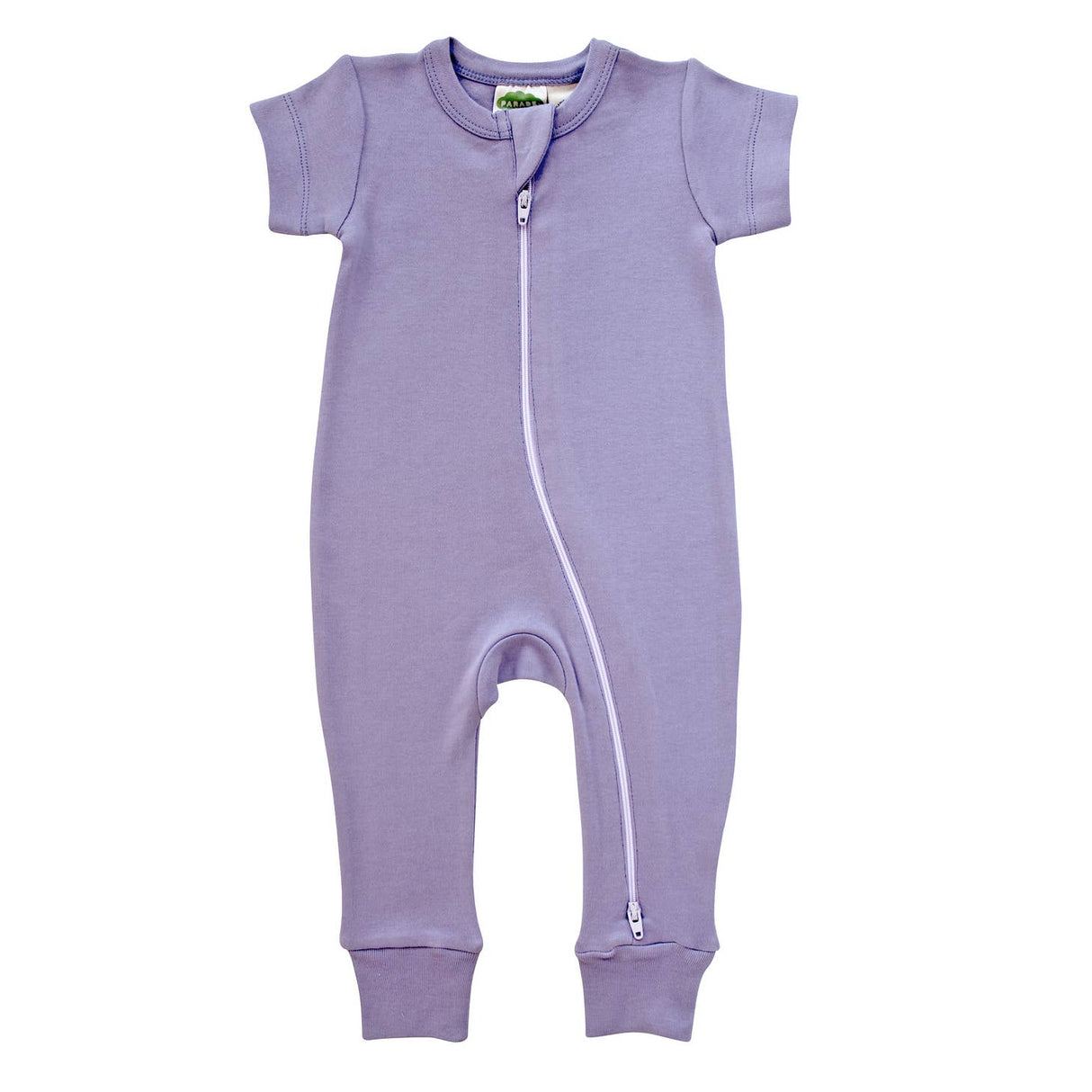 Essential Basics '2-Way' Zip Romper - Lilac - HoneyBug 