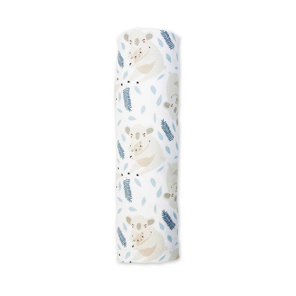 Classic Muslin Swaddle - Koala - HoneyBug 