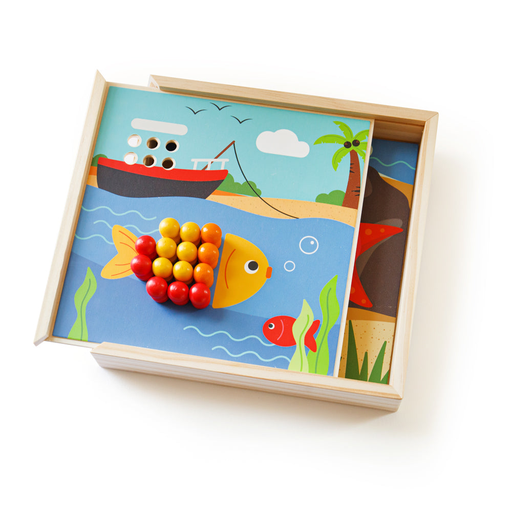 Seaside Peg Art Board