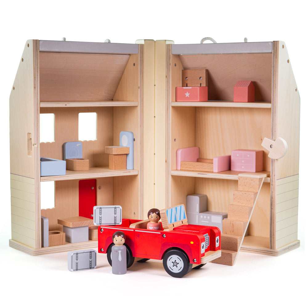 Folding Dolls House Set