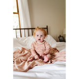 Pointelle Collection - Blanket - HoneyBug 