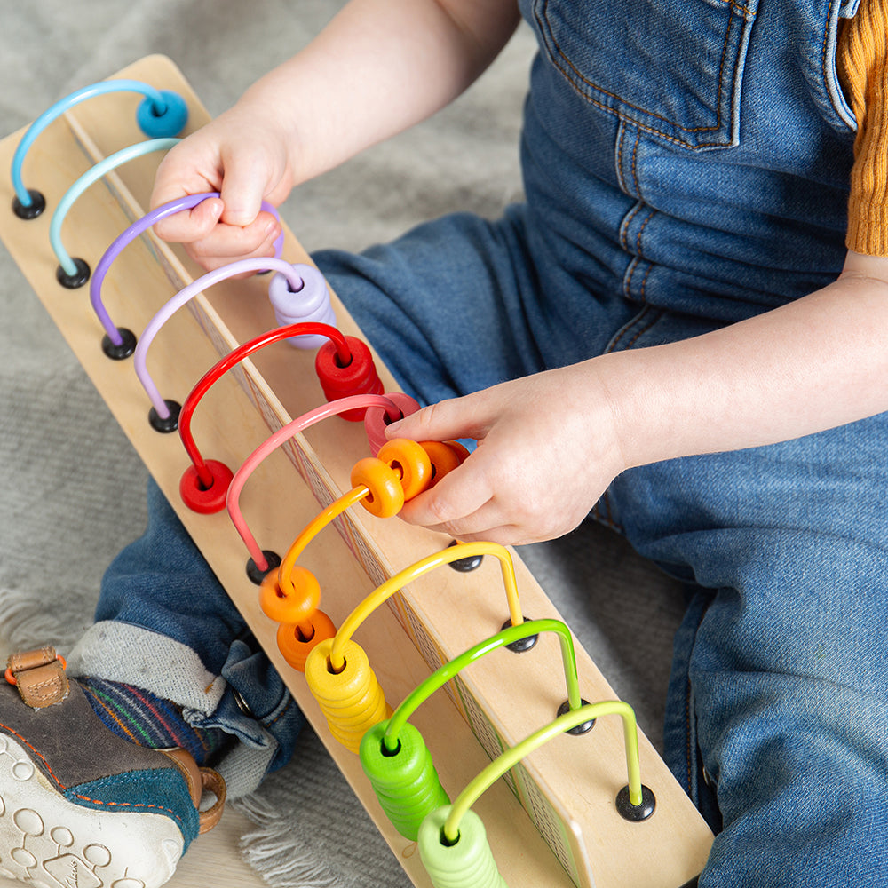 Rainbow Counting Abacus