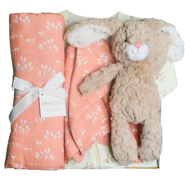 Little Bunny Gift Box - Pink - HoneyBug 