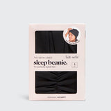 Sleep Turban/Beanie with Satin lining - Black - HoneyBug 