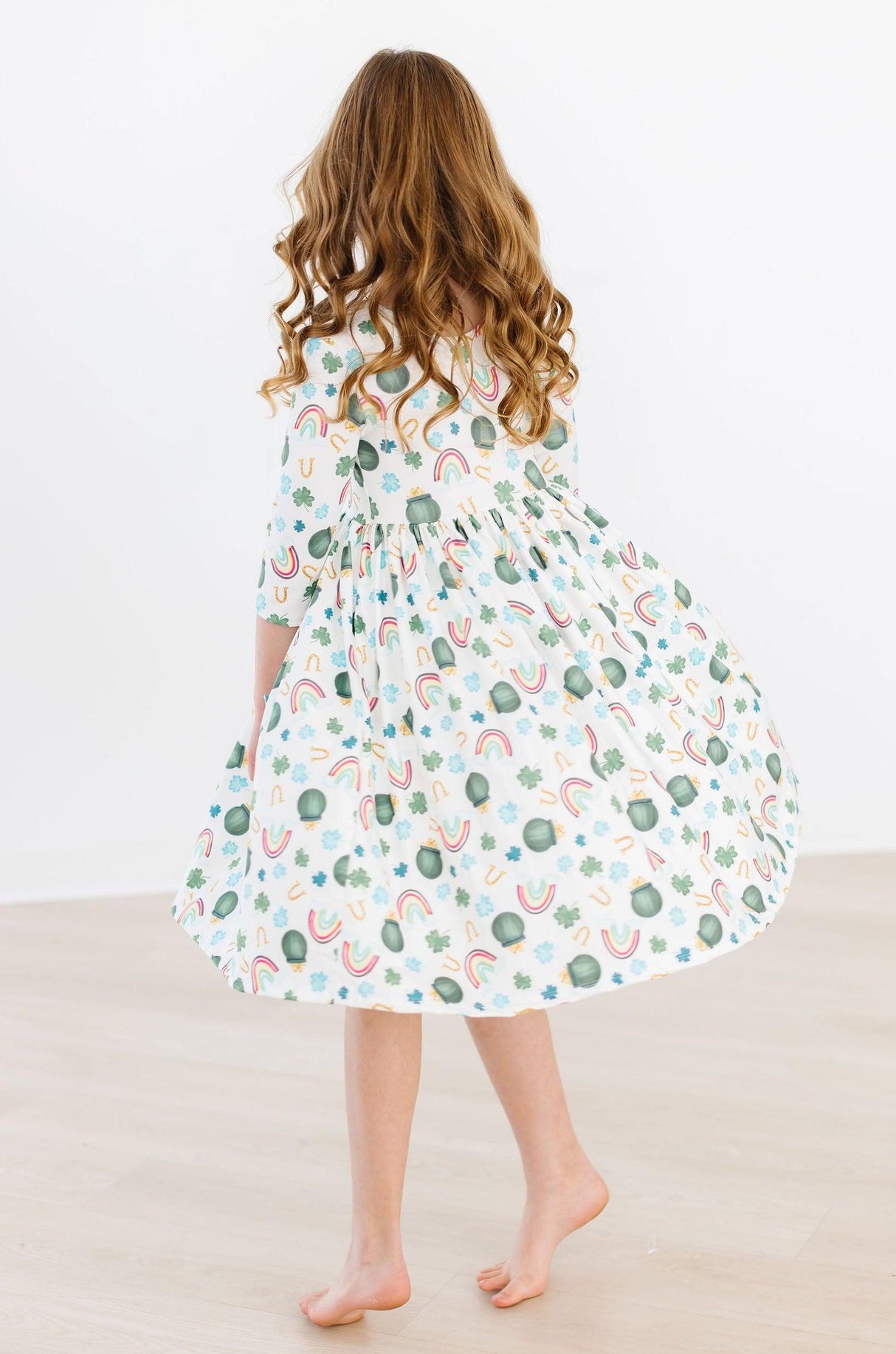 Luck of the Irish Pocket Twirl Dress