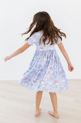 Galactic Unicorns S/S Twirl Dress