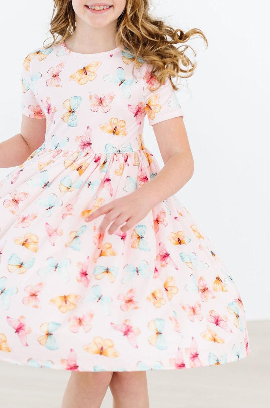 Butterfly Kisses S/S Twirl Dress