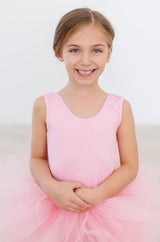 Bubblegum Pink Tank Tutu Leotard