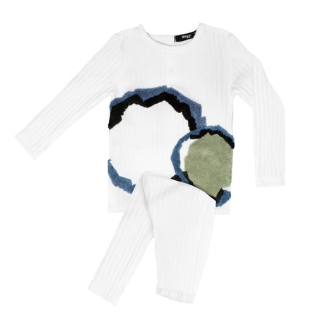 Geometric Circle Loungewear Set, Boys - HoneyBug 