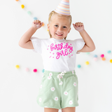 Birthday Girl Ruffled Sleeve - HoneyBug 