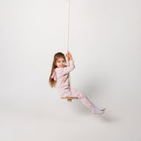 3in1 Swings Set: Rope Ladder + Gymnastic Rings + Disc Rope Swing