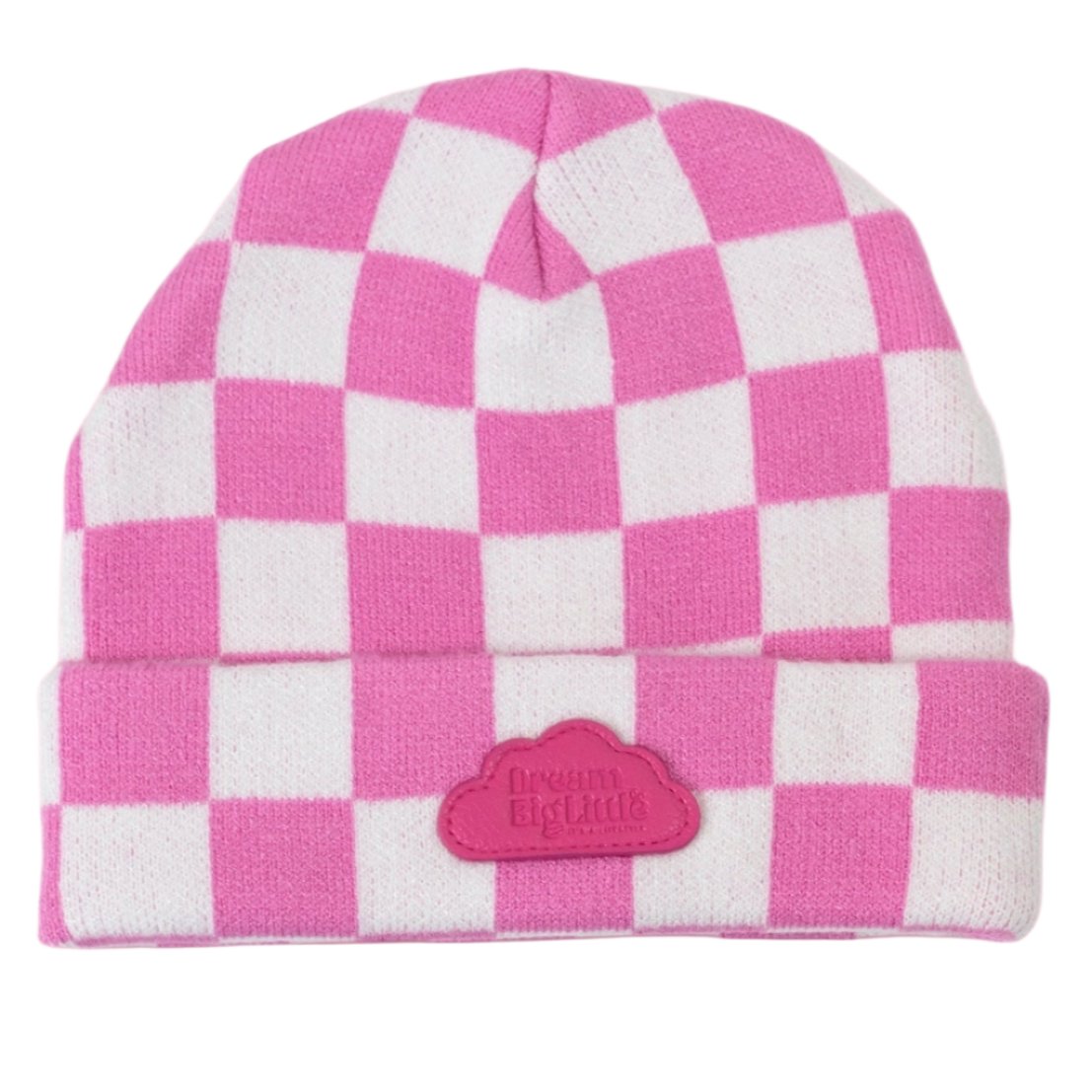 BUBBLEGUM CHECKERS DREAM BEANIE