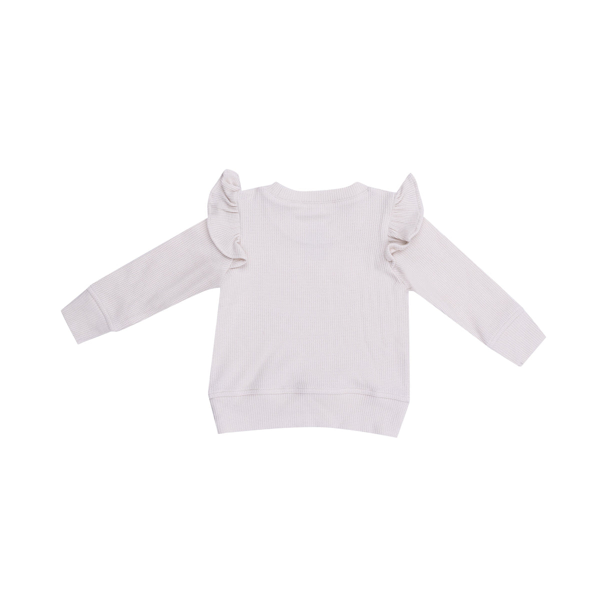 Ruffle Sweatshirt - Thankful