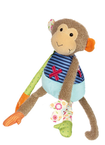 Patchwork Monkey Plush Toy