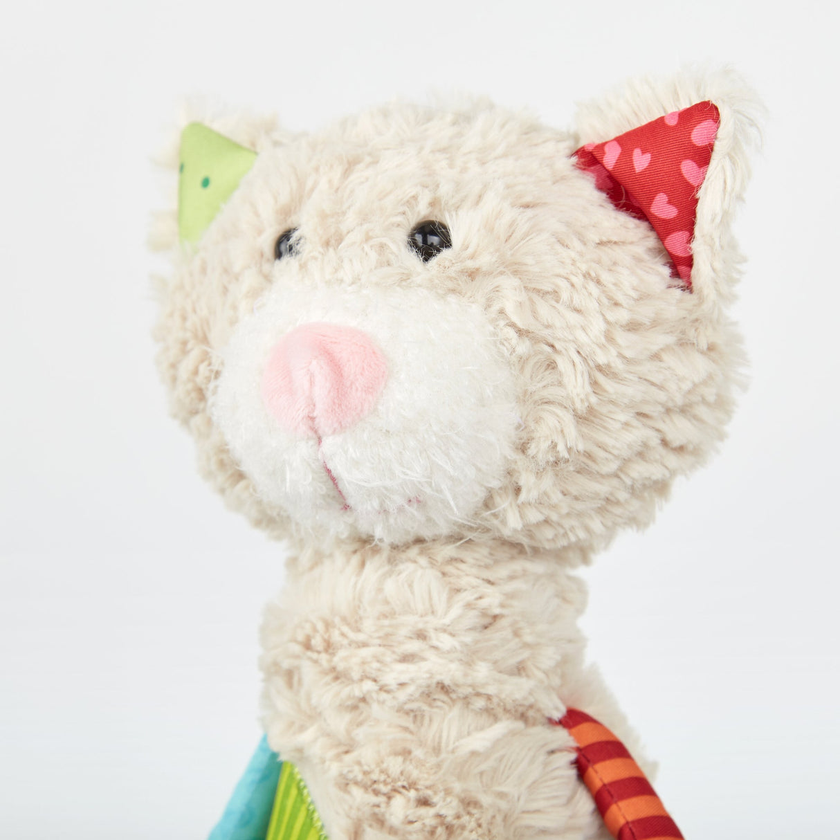 Patchwork Cat Plush Toy