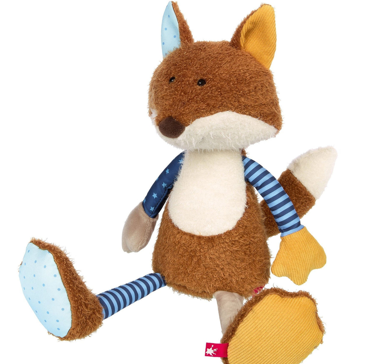 Patchwork Young Fox Plush Toy