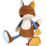 Patchwork Young Fox Plush Toy