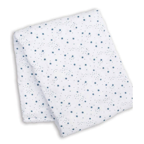 Muslin Cotton Swaddle Blanket - Large - Stars - HoneyBug 