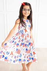 Party in the USA Tank Twirl Dress