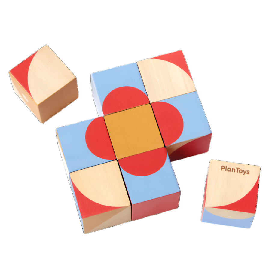 Geo Pattern Cubes