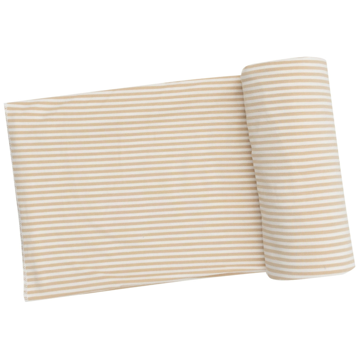 Swaddle Blanket - Beige Stripe