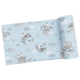 Swaddle Blanket - I Love You To The Moon Cows