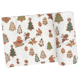 Swaddle Blanket - Gingerbread Sleigh Ride