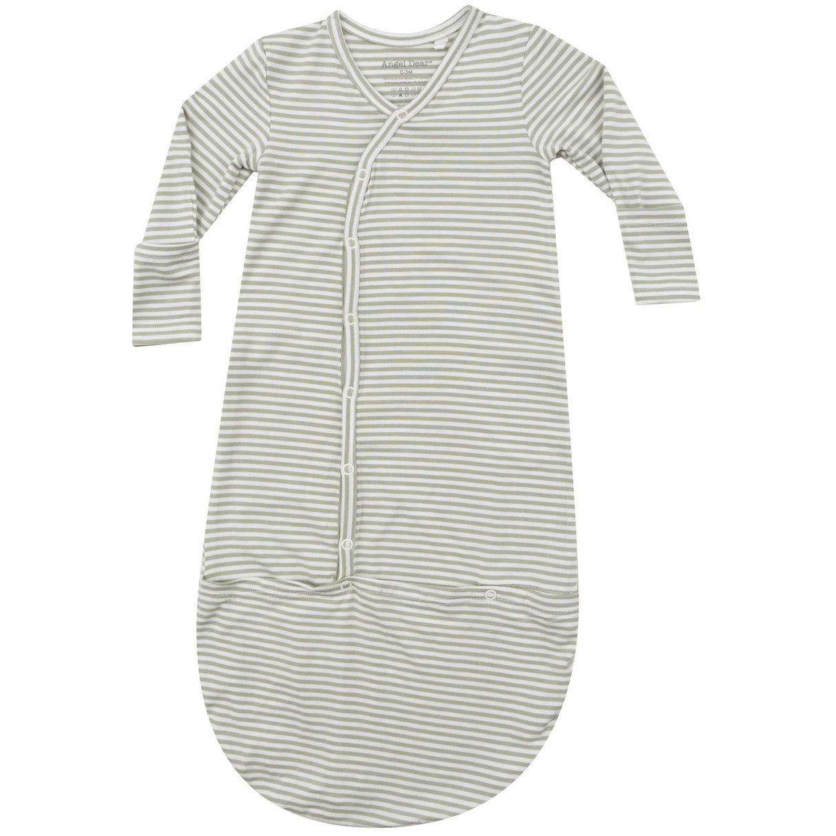 Bundle Gown - Desert Green Stripe