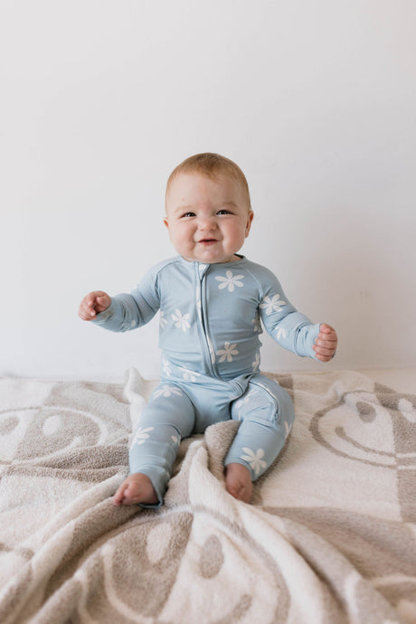 Bamboo Zip Pajamas | Daisy Blues