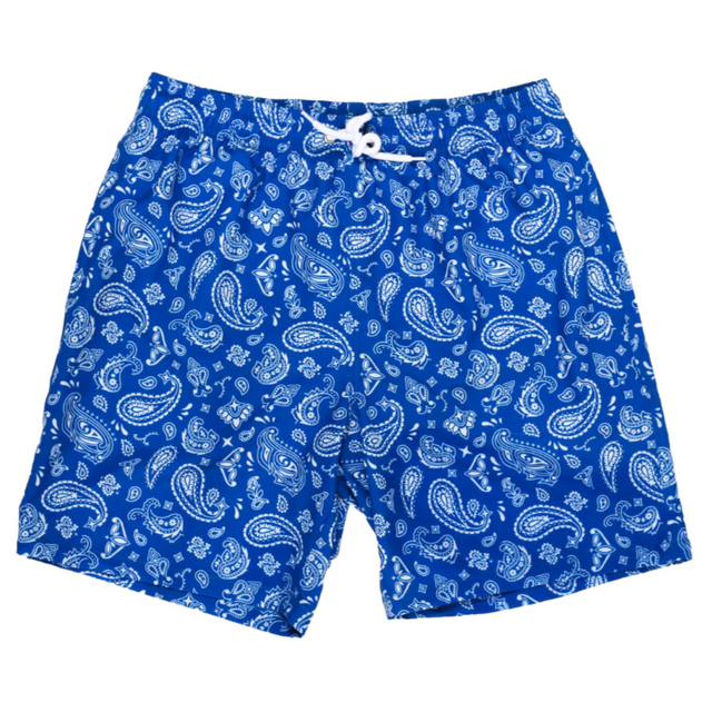 Blue Glory Trunks MENS (built in boxer briefs) - HoneyBug 