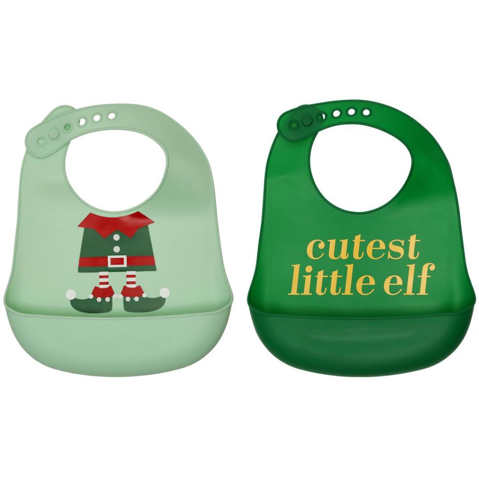 Elf Silicone Baby Bib Set - HoneyBug 