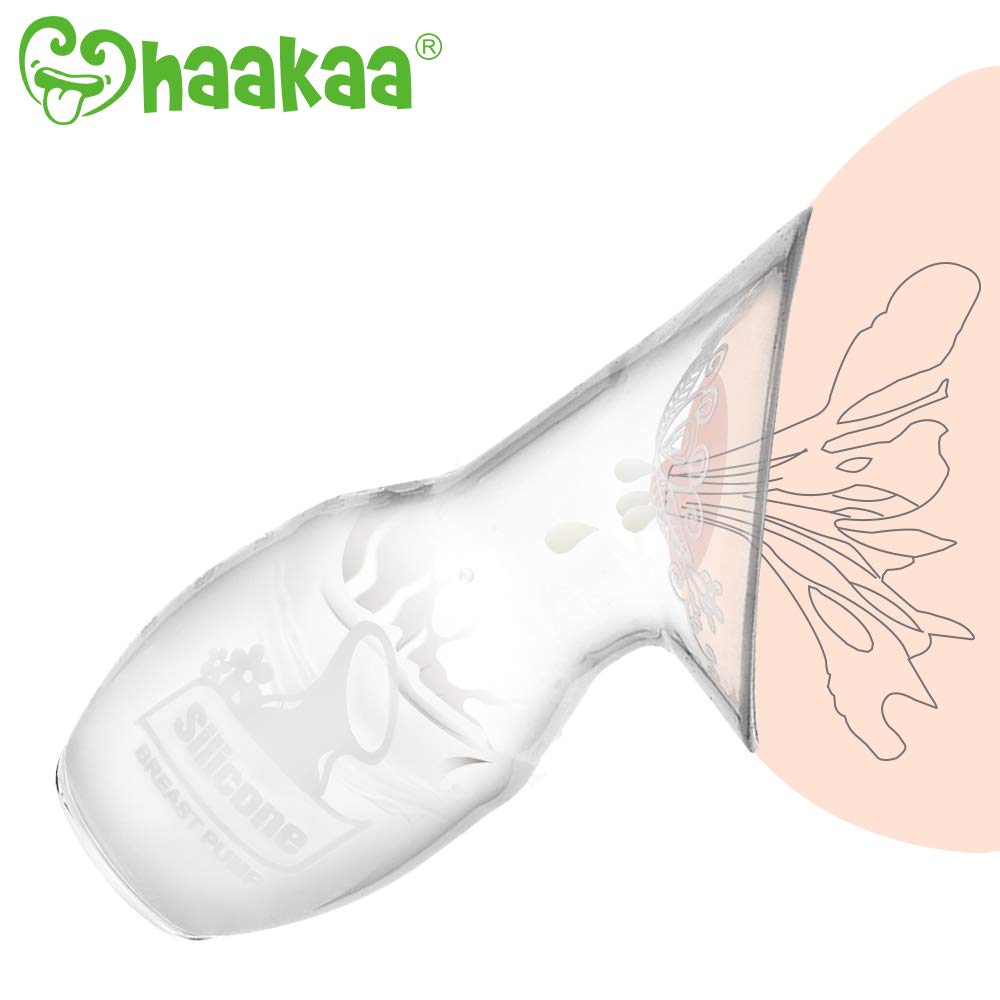 Haakaa Generation 2 Silicone Breast Pump with Suction Base 4 oz 1 pk