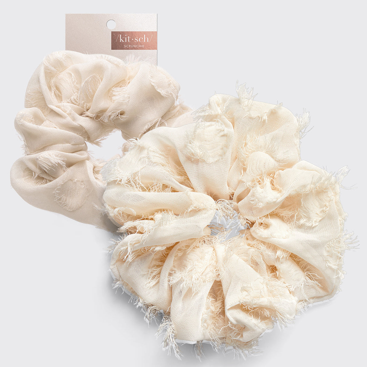 Brunch Scrunchie - Frayed Linen